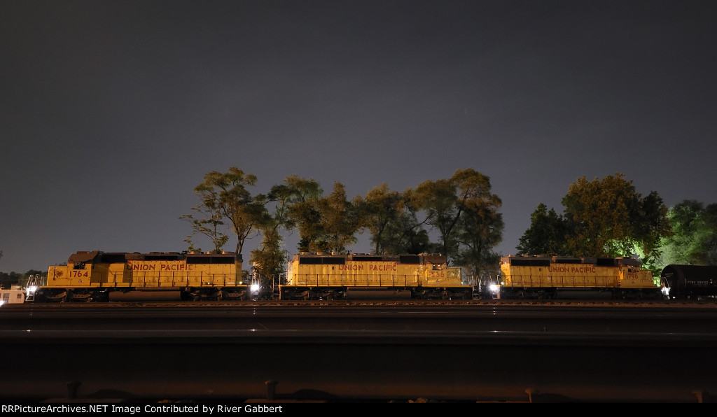 Union Pacific SD40N Trio